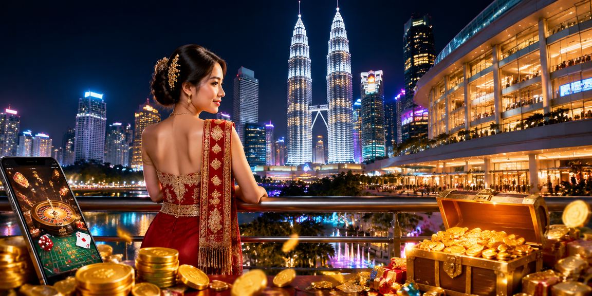 Suasana pertaruhan kasino gaya Malaysia di Kuala Lumpur untuk E-Sukan